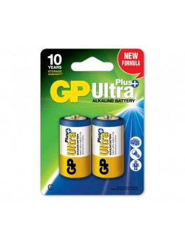 GP Ultra Plus Alkaline Battery Size: C (2PC/Card)